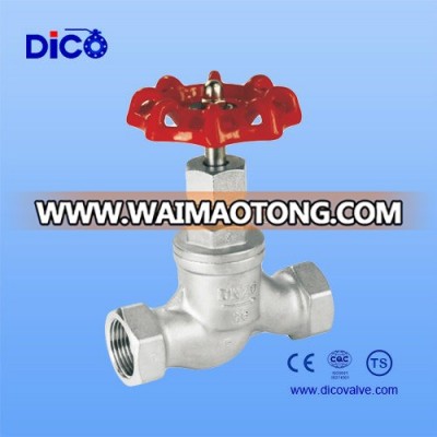 Stainless Steel S Type Globe Valve with Thread End