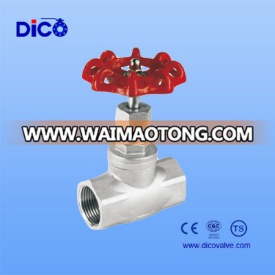 Female NPT Thread Globe Valve with ANSI Type