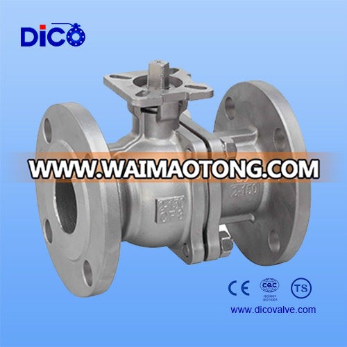 ANSI 150lb Two Pieces Flange Ball Valve