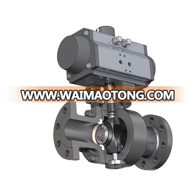 High Hardness Malignant Slurries Medium Temperature Inserted Seg-Ball Valve At Reasonable Price