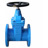 Ductile Iron Screwed Ends Resilient Gate Valve Straight F/f Flanged Resilient-seated Gate Valve