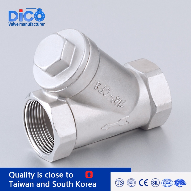 Dico Brand High Quality Steel Y Type Check Valve with Ce Certificate